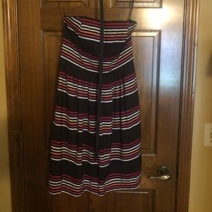 White House Black Market Strapless Dress